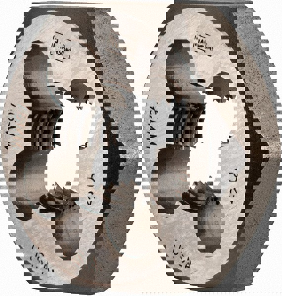 Hex Rethreading Die: M16x2, Right Hand, 1-7/16